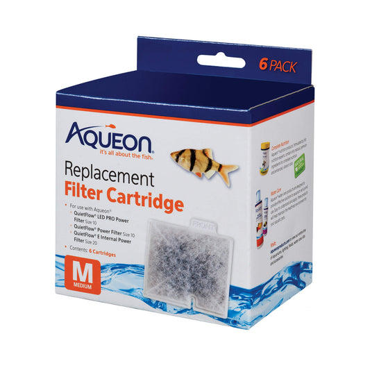 Aqueon Replacement Filter Cartridges 6 pack