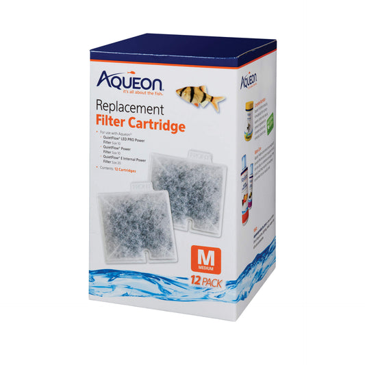 Aqueon Replacement Filter Cartridges 12 pack