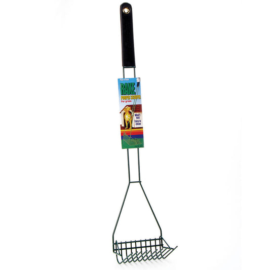 Four Paws Wire Rake Scooper for Grass