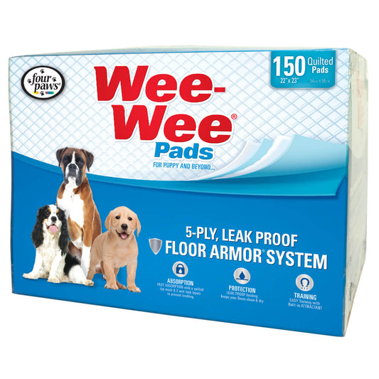 Four Paws Wee-Wee Pads 150 pack