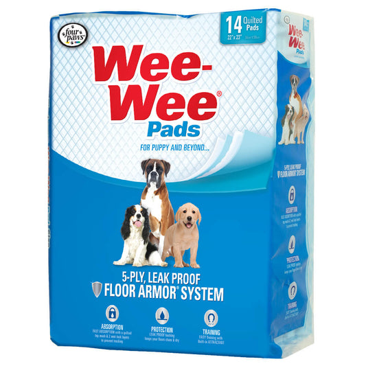 Four Paws Wee-Wee Pads 14 pack