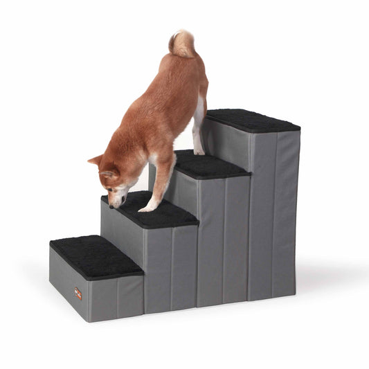 K&H Pet Products Pet Stair Steps with Storage 4 Stair
