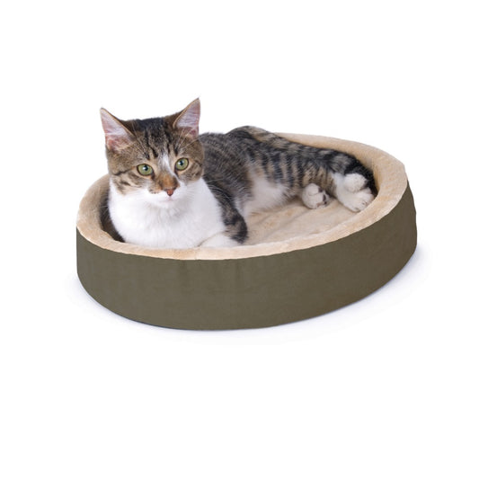 K&H Pet Products Thermo-Kitty Cuddle Up Bed