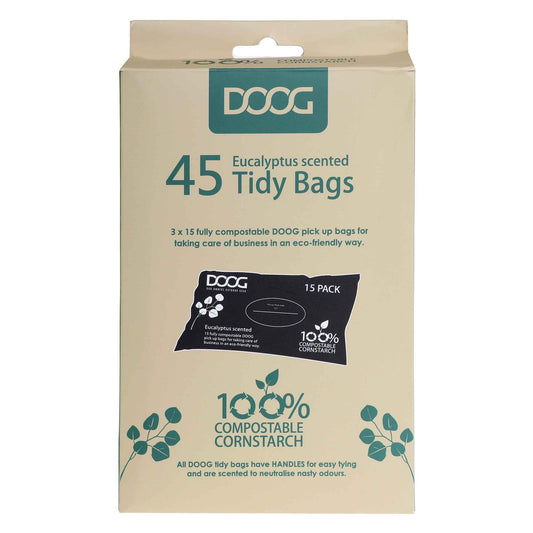 DOOG Compostable Pick Up Bags 45 count