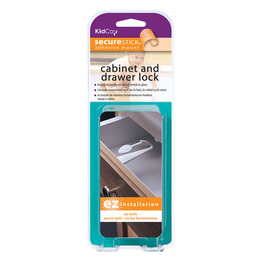 Kidco Adhesive Mount Cabinet and Drawer Lock 1 pack
