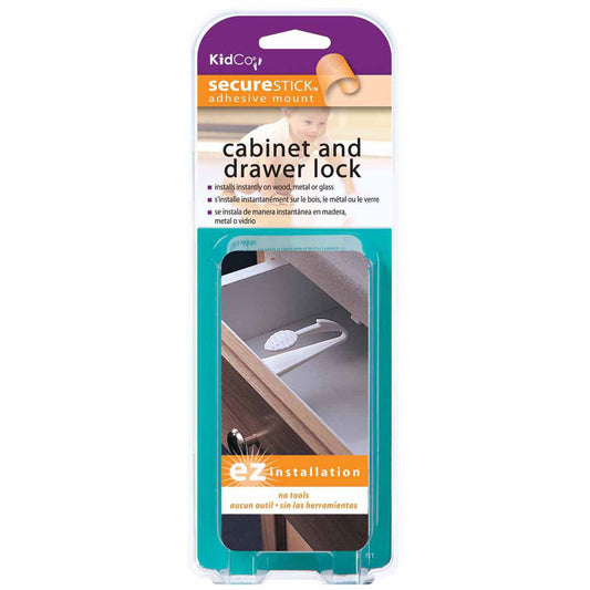 Kidco Adhesive Mount Cabinet and Drawer Lock 3 pack