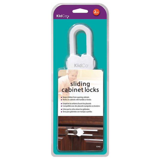 Kidco Sliding Cabinet and Drawer Lock 2 pack